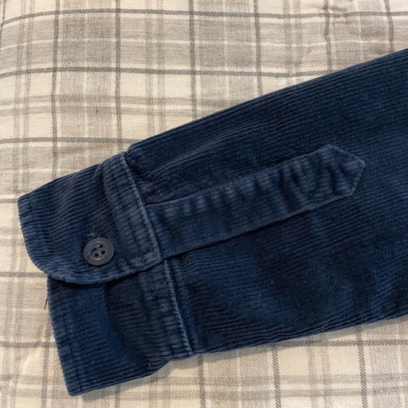 Birdwell Corduroy Heavyweight Dark Blue Shirt Jacket. High Quality, Made in USA! - Picture 2 of 4
